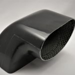 Haakse air duct  F1-LCR Adolf - Carbon/Kevlar 102mm