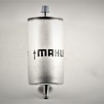 Benzinefilter fijn 8mm  Mahle KL 60 100mm lang, doorsnee 50mm