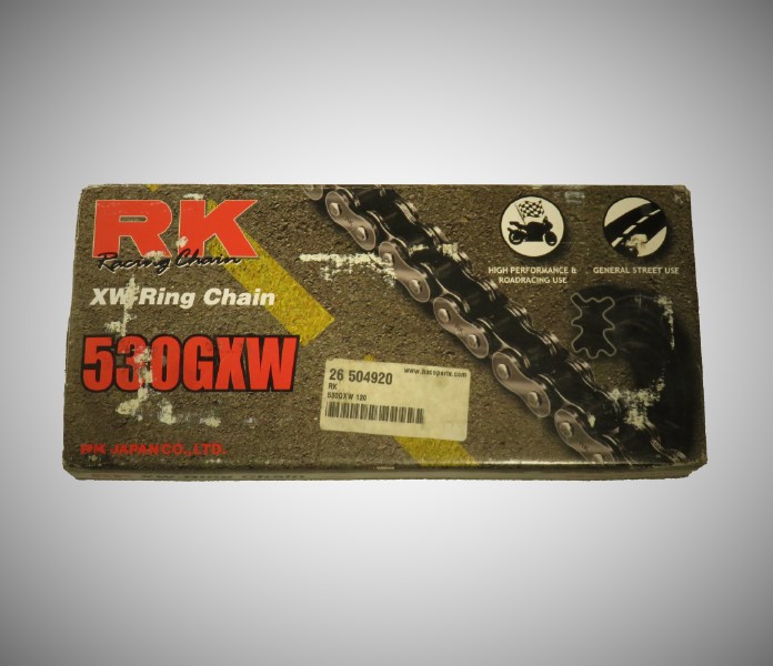 RK ---- 530 GWX@2x-100 RK ketting GXW530, O-ringketting 120 pennen - Afbeelding 1