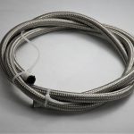 Brandstofslang RVS buitenmantel bewapend 8 x 14