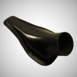 Air Duct Universeel carbon kevlar 76 Mm