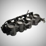 Gasklephuis, compleet met injectoren - Suzuki GSX 1000