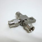 Drieweg aansluiting RVS