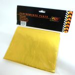 Goudkleurig hitteschild